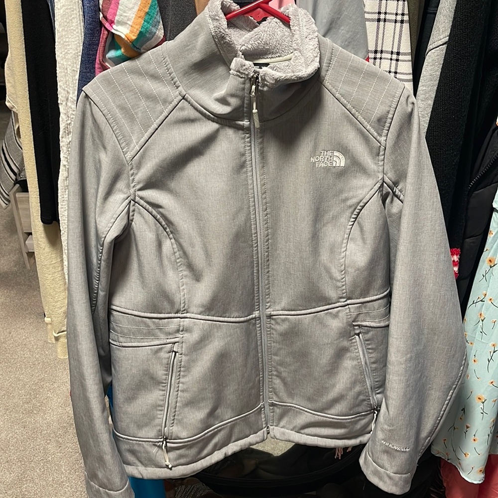 Grey North Face Jacket